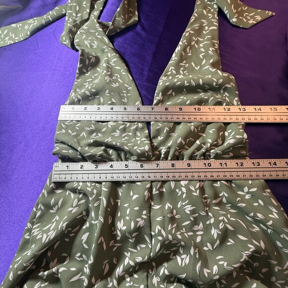 📌Twenty Ten Wear It Your Way Sexy Flirty Floral Romper with Beautiful Backside - Picture 10 of 16